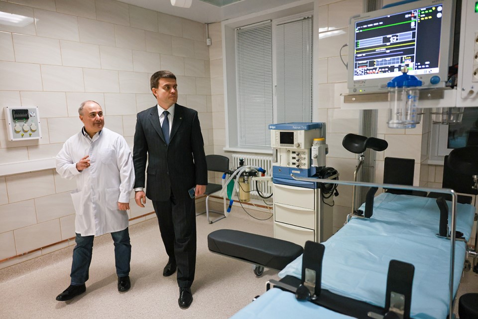 Открытие нового корпуса больницы в Енисейске