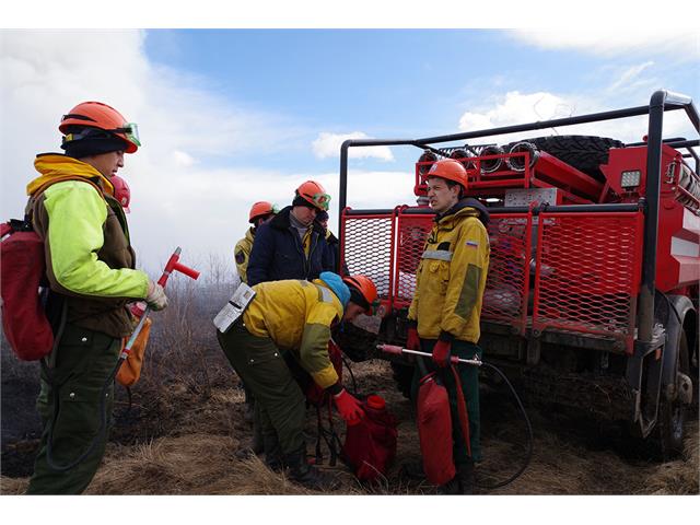 Авиалесохрана пожарные десантники