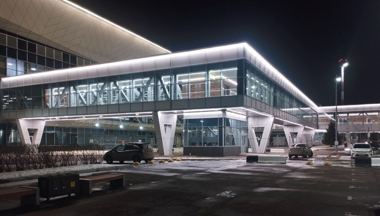 В аэропорту Красноярск