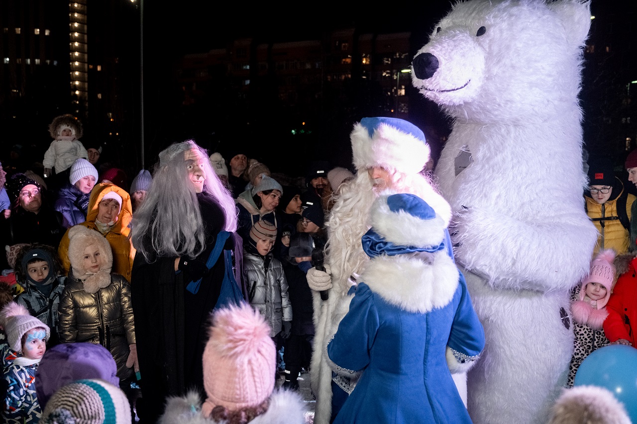 Открытие ледового городка