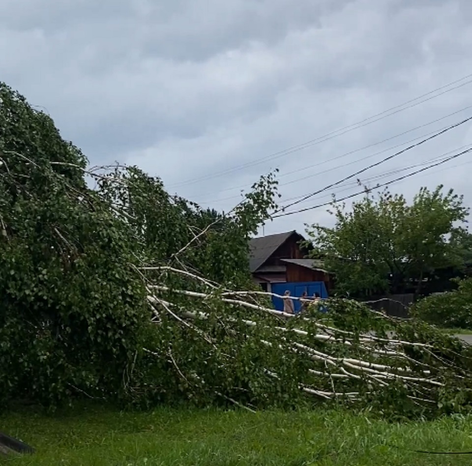 Ураган в Большой Мурте