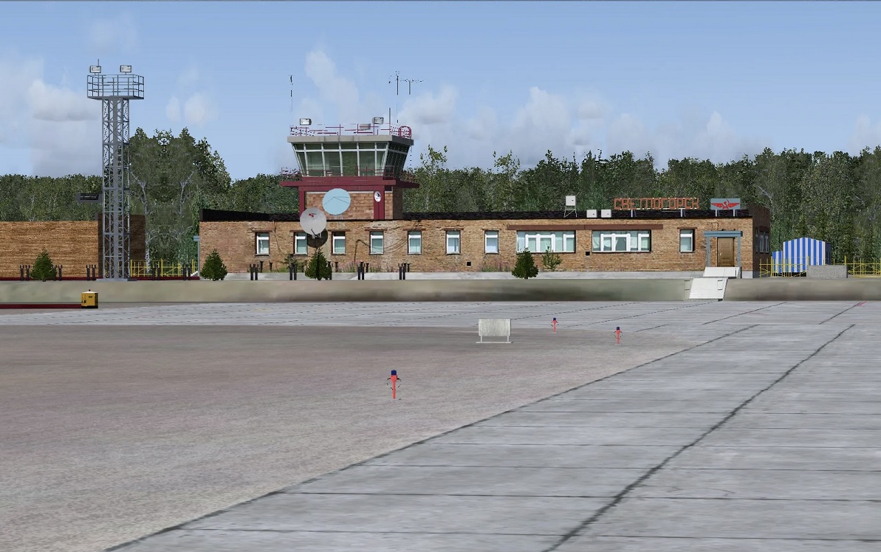 Аэродром Светлогорска в Красноярском крае