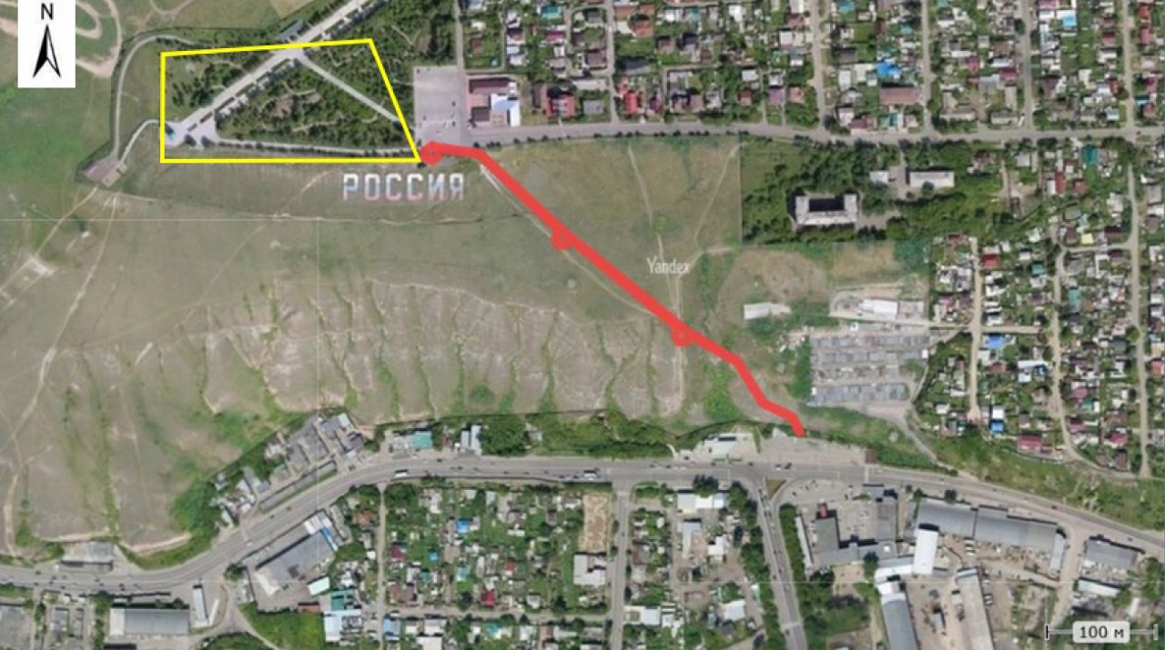 Как пройдет лестница на Караульной горе