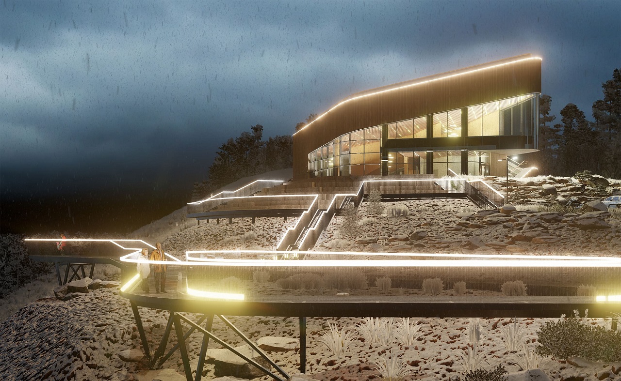 Визит-центр на Николаевской сопке