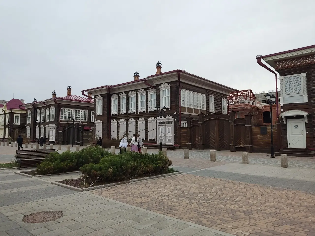Исторический квартал в Красноярске