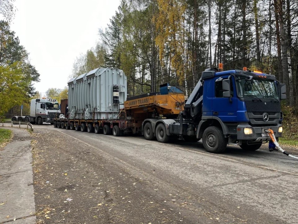 Доставка нового оборудования велась поэтапно