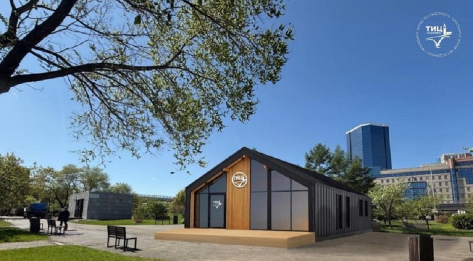 Проект визит центра у вантового моста