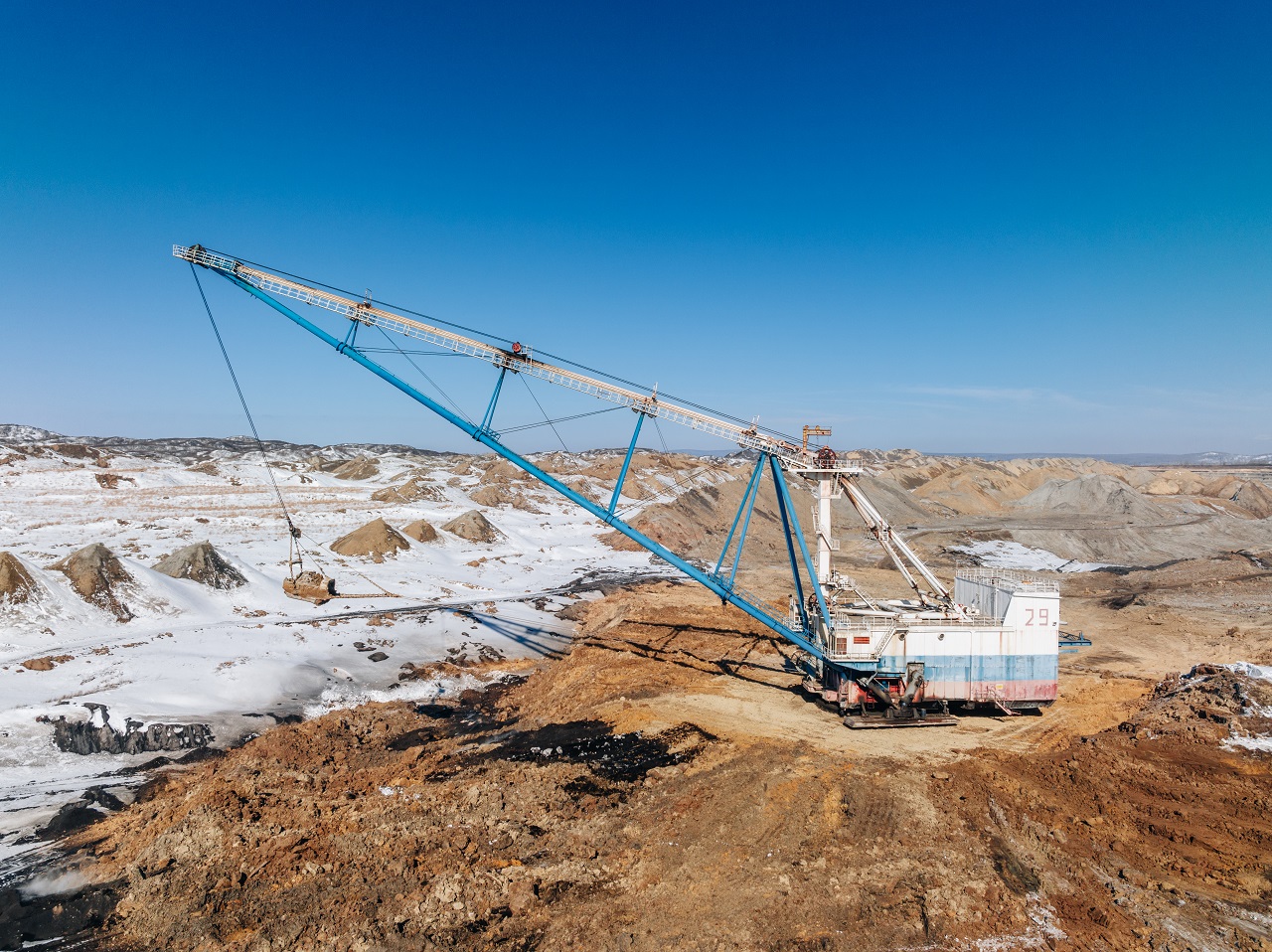 Добыча угля в Красноярском крае