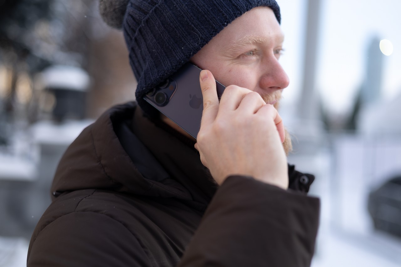 Разговор по смартфону