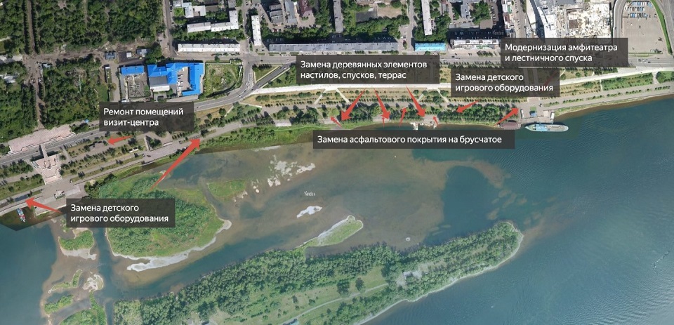 Планы для Центральной набережной
