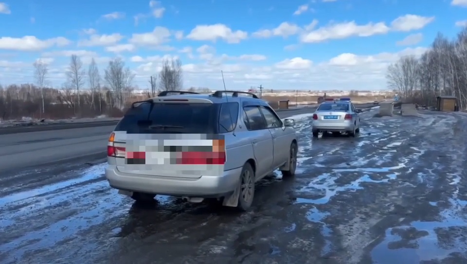 Автомобиль нарушителя ПДД