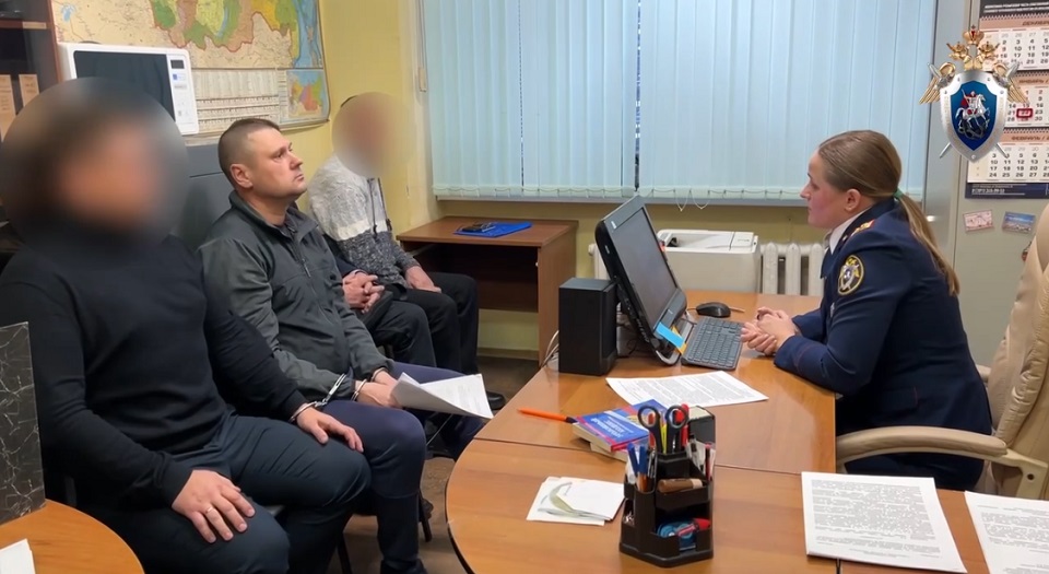 Андрей Сиротиин на допросе