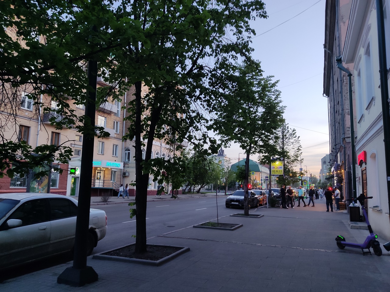 В центре Красноярска