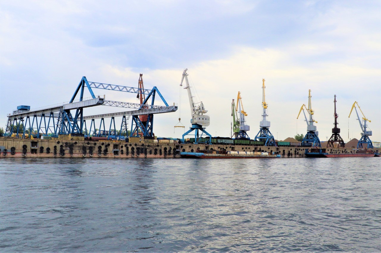 Красноярский речной порт