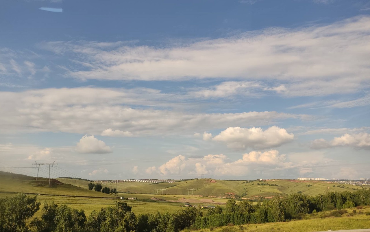 Природа в окрестностях Красноярска