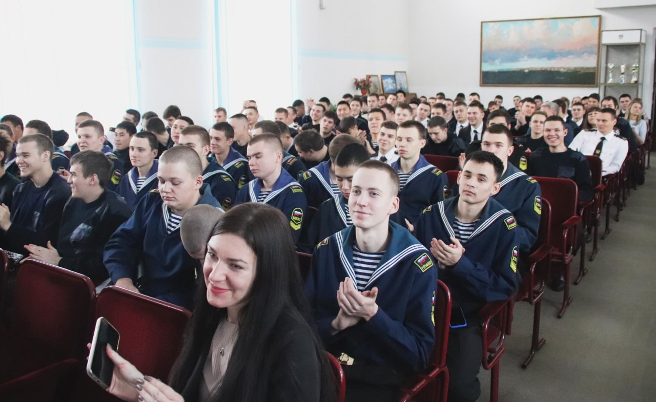 Курсанты Енисейского пароходства