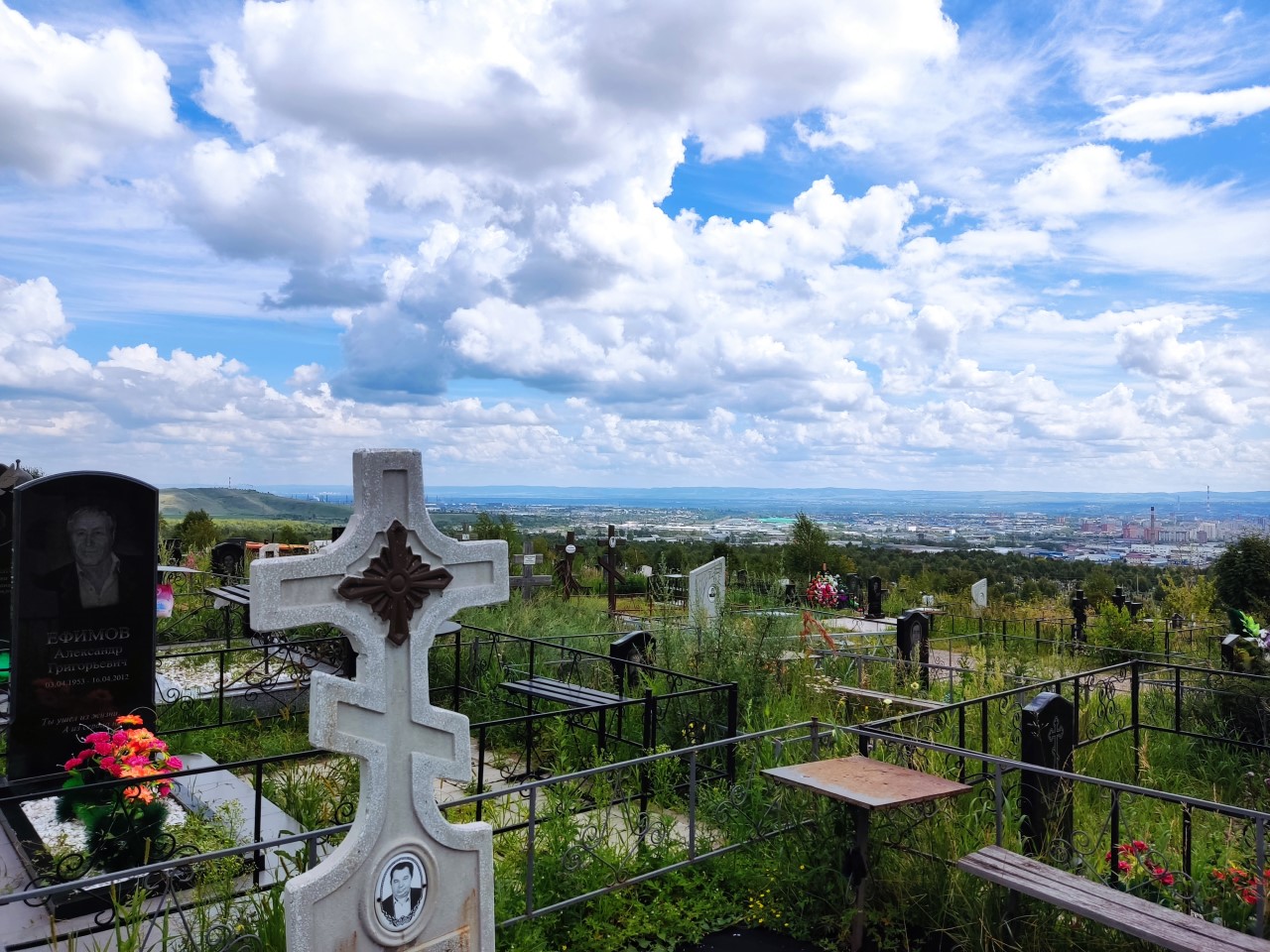 Бадалыкское кладбище в Красноярске