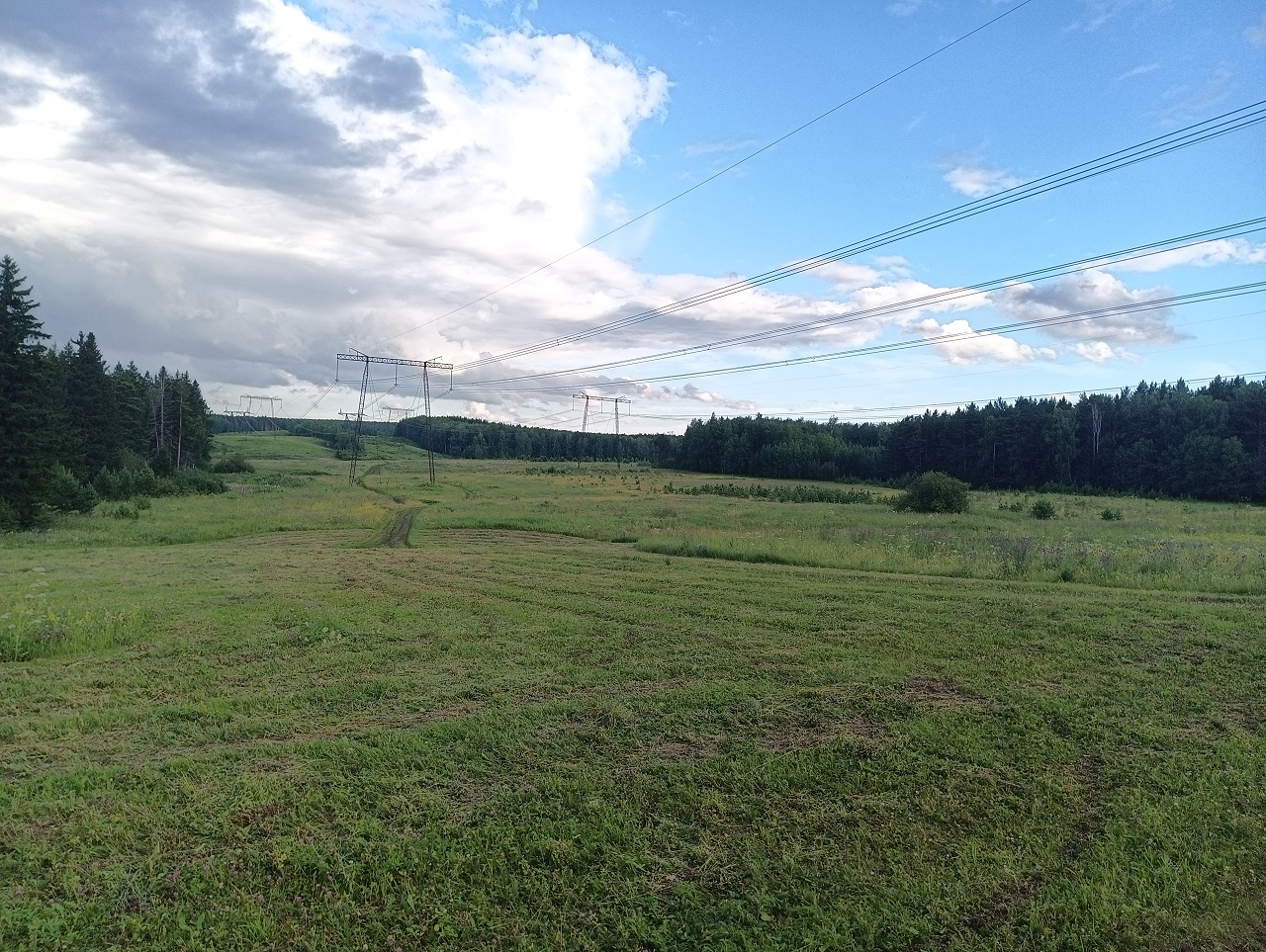 Линии ЛЭП в крае