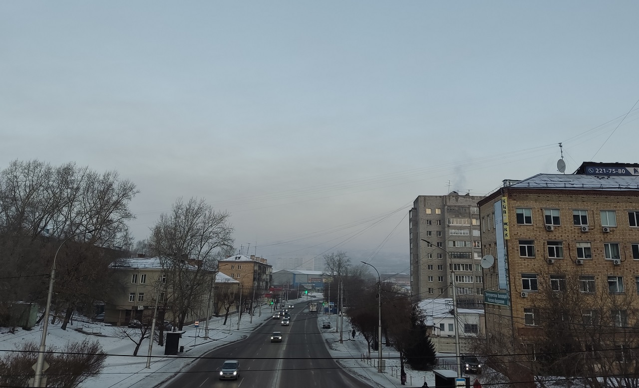 Улица Маерчака в Красноярске