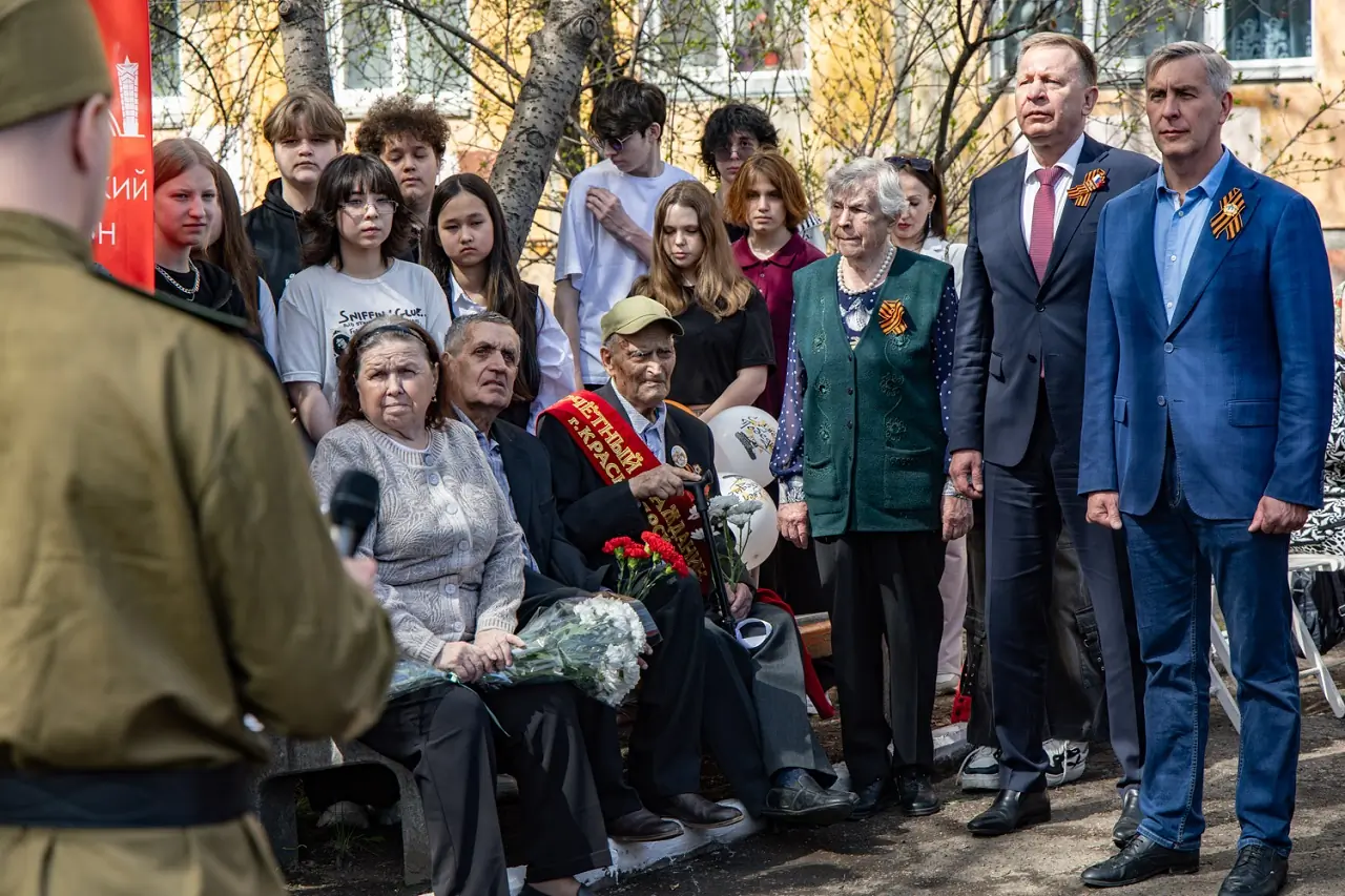 Алексей Додатко в гостях у ветерана
