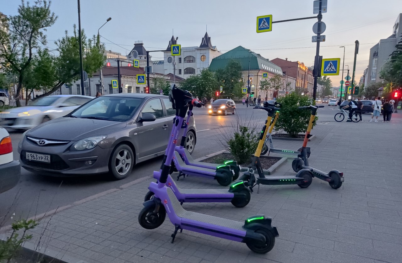 Самокаты в центре