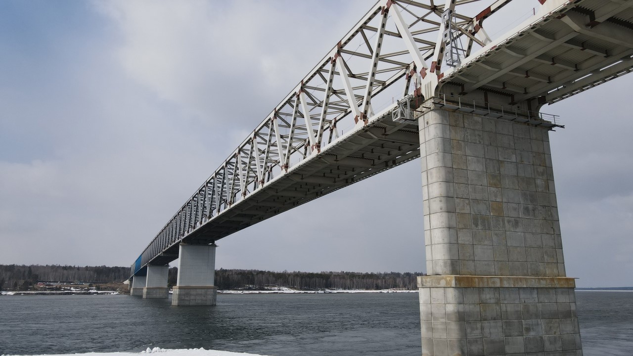 Стройка Высокогорского моста