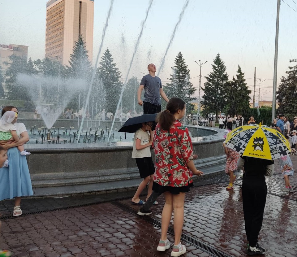 Светомузыкальное шоу в Красноярске
