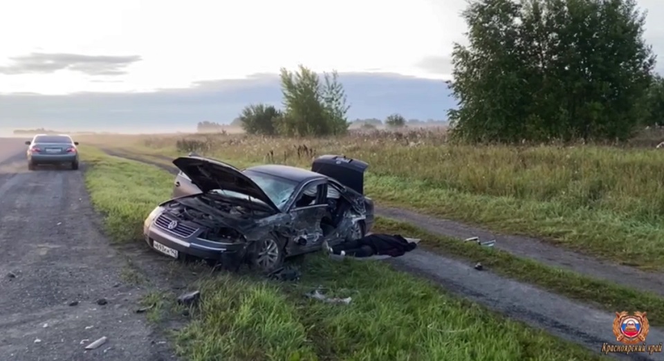 Фольксваген после аварии