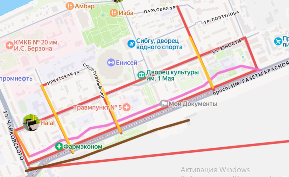 Перекрытия на Красрабе