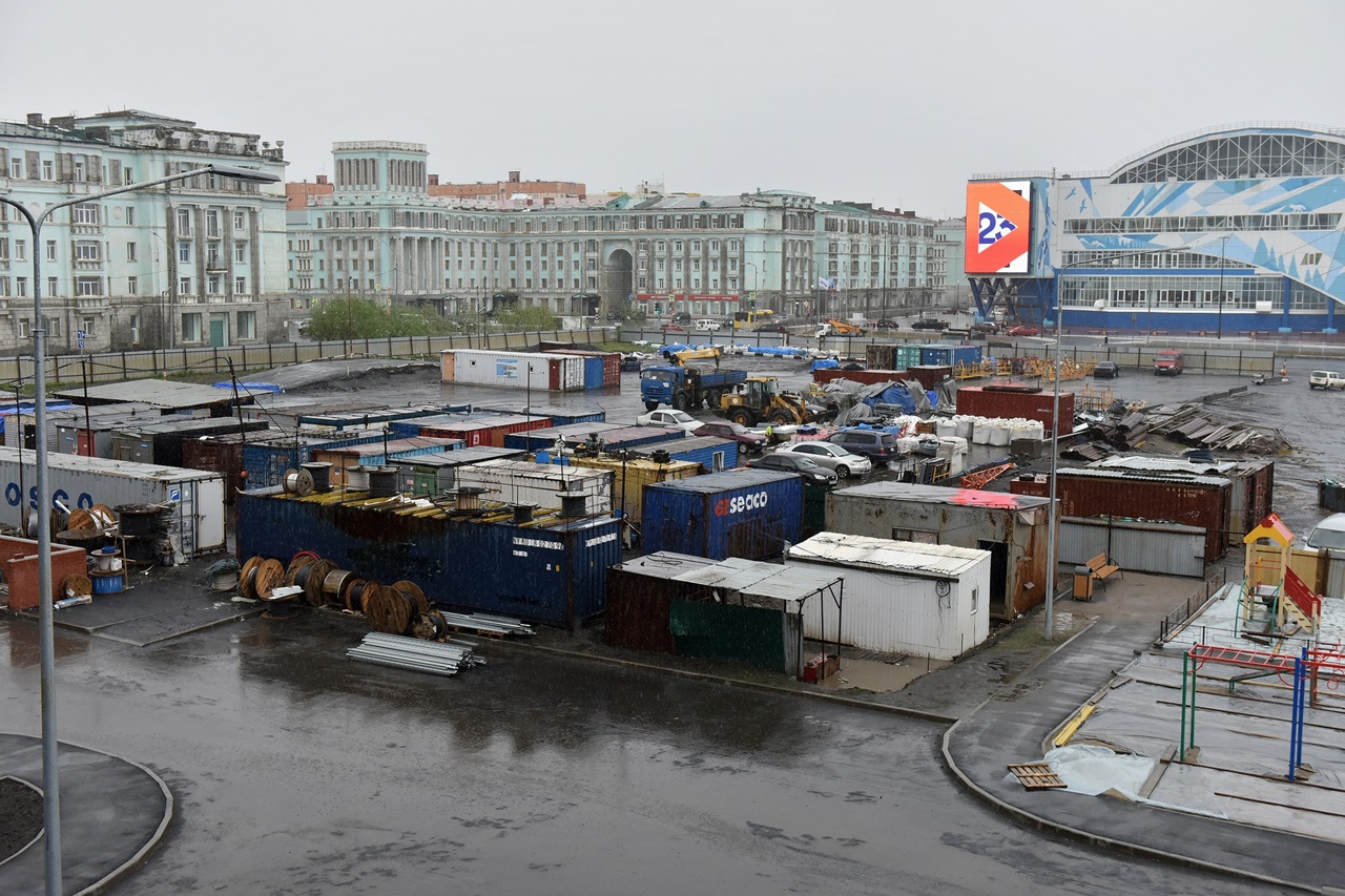 На этом месте будет строиться лицей имени В. И. Долгих