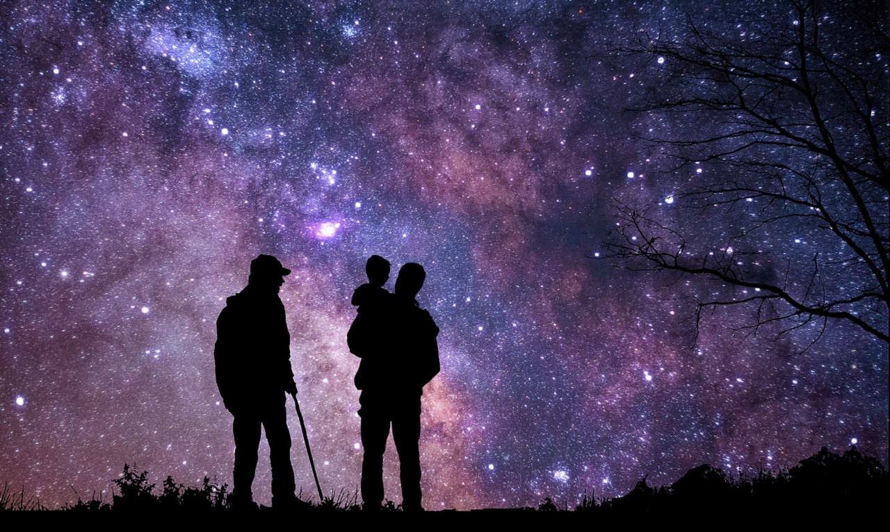 Люди и звездное небо