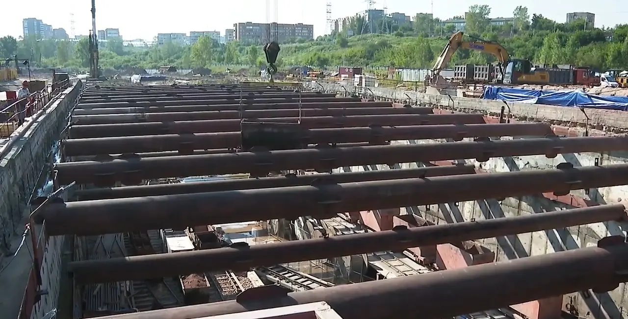 Стройка метро в Красноярске начиналась в конце 1980-х именно здесь, в Октябрьском районе