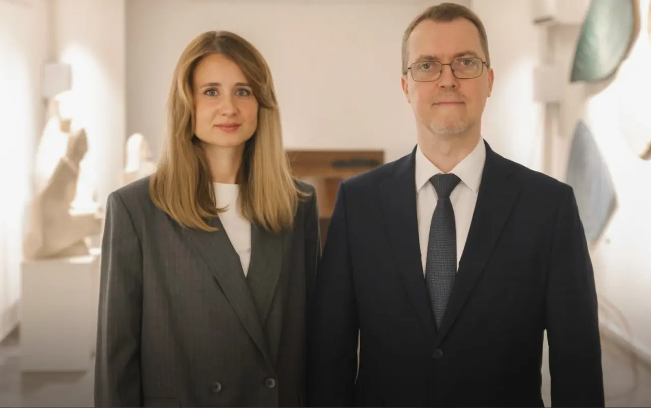 Екатерина Толстихина и Аркадий Зинов
