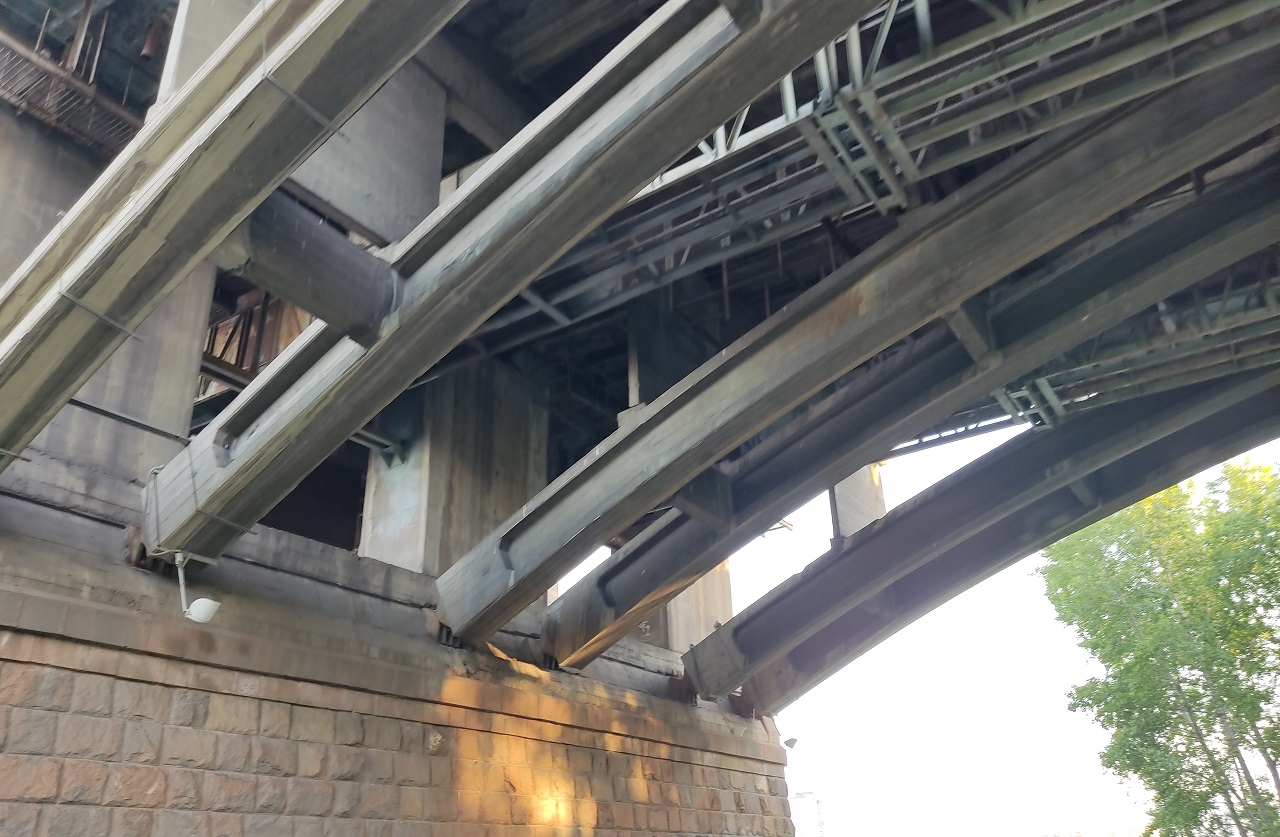 Коммунальный мост в Красноярске