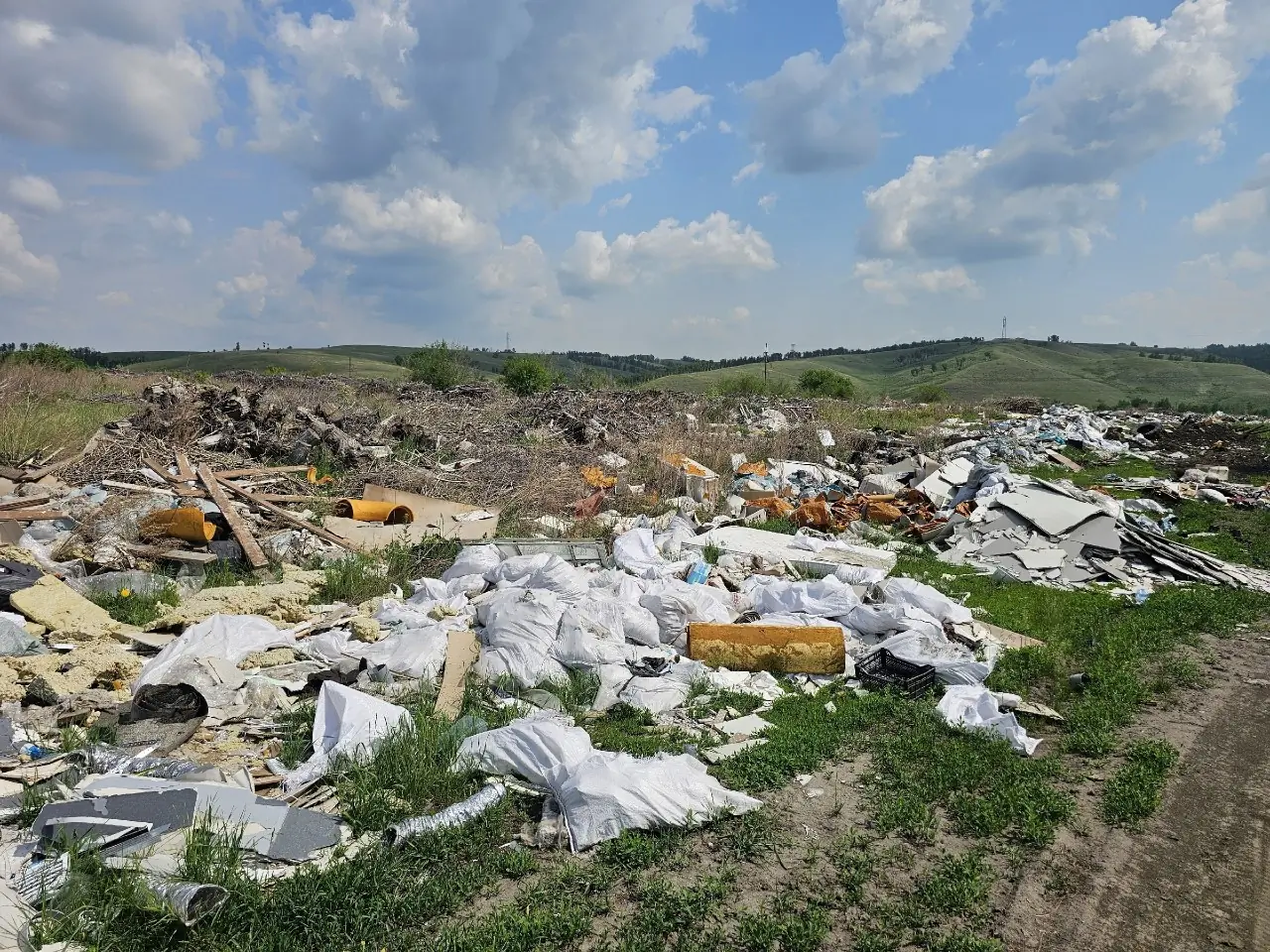 Свалка в Солнечном