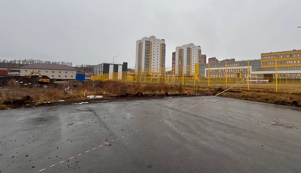 Дорога у школы