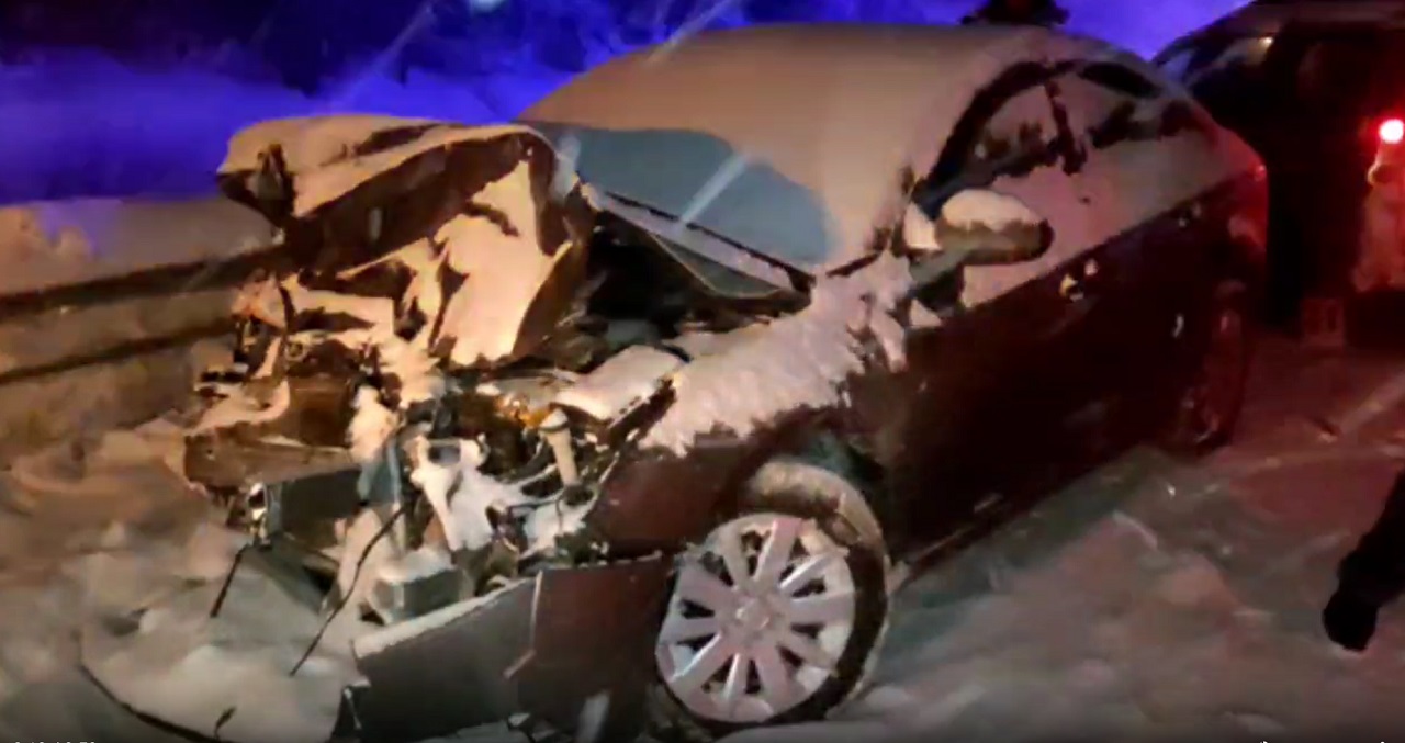 Шевроле после аварии