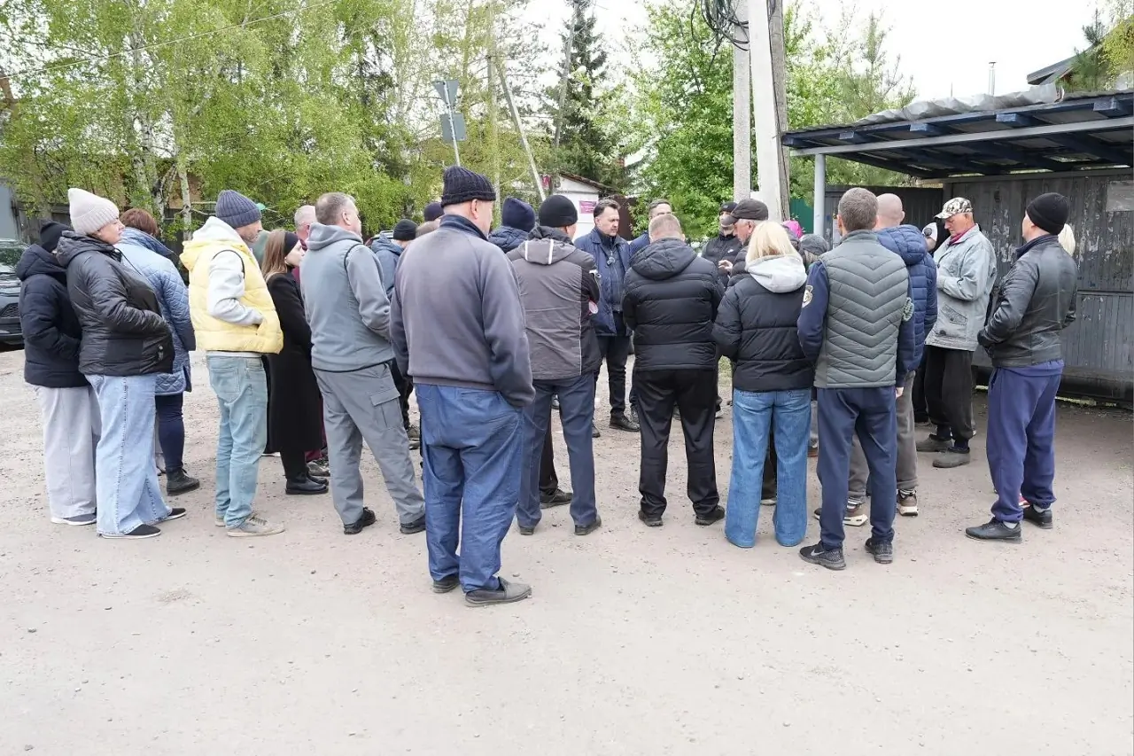 Сергей Верешщагин на встрече с жителями Бугачево