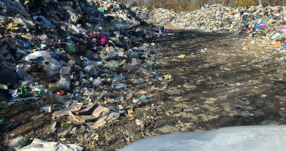 Свалки на земле