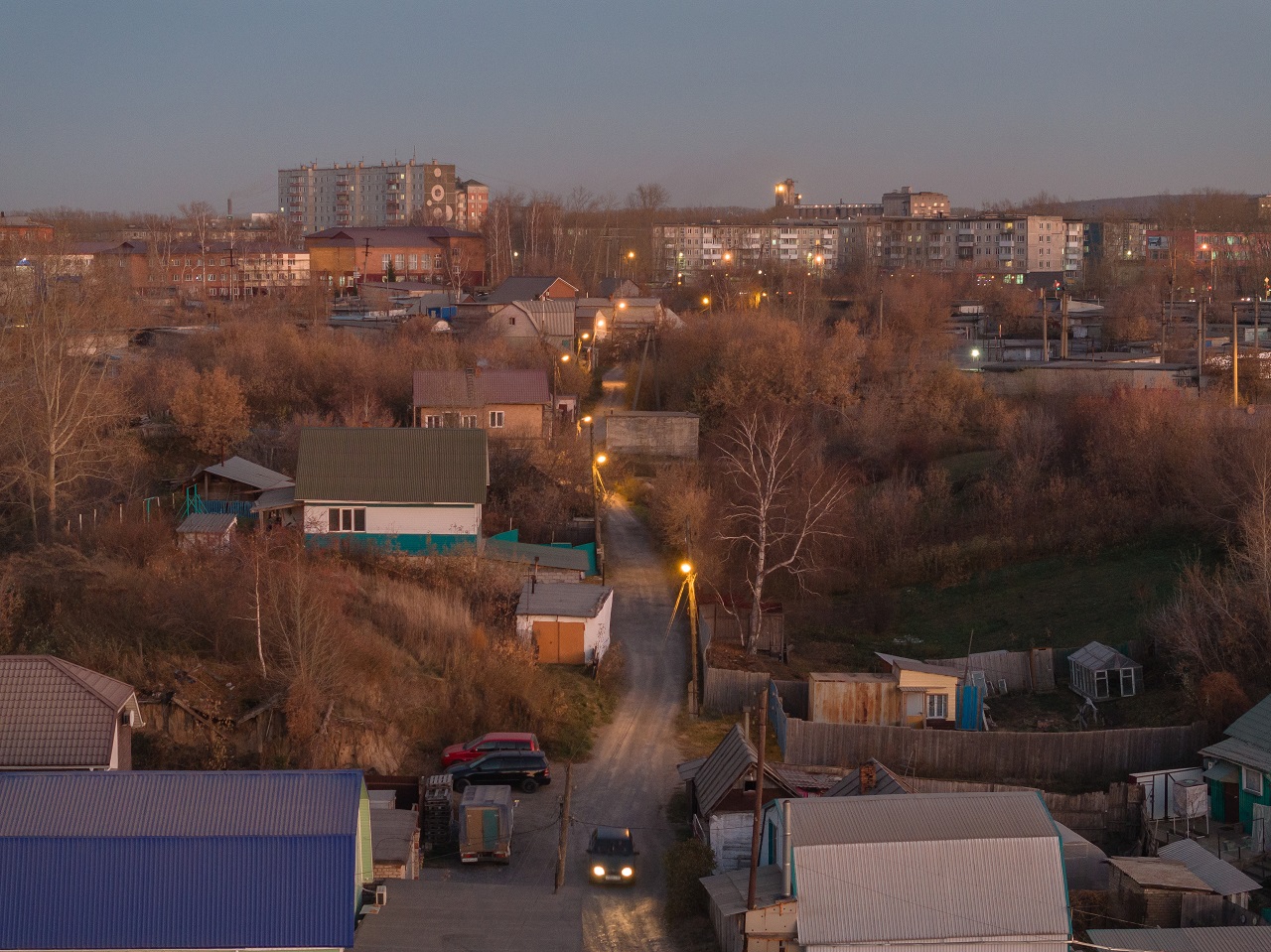 Улицы Ачинска освещены