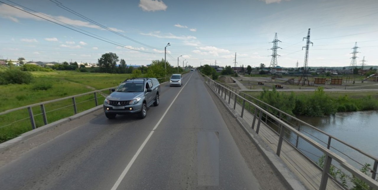 Мост в Березовке
