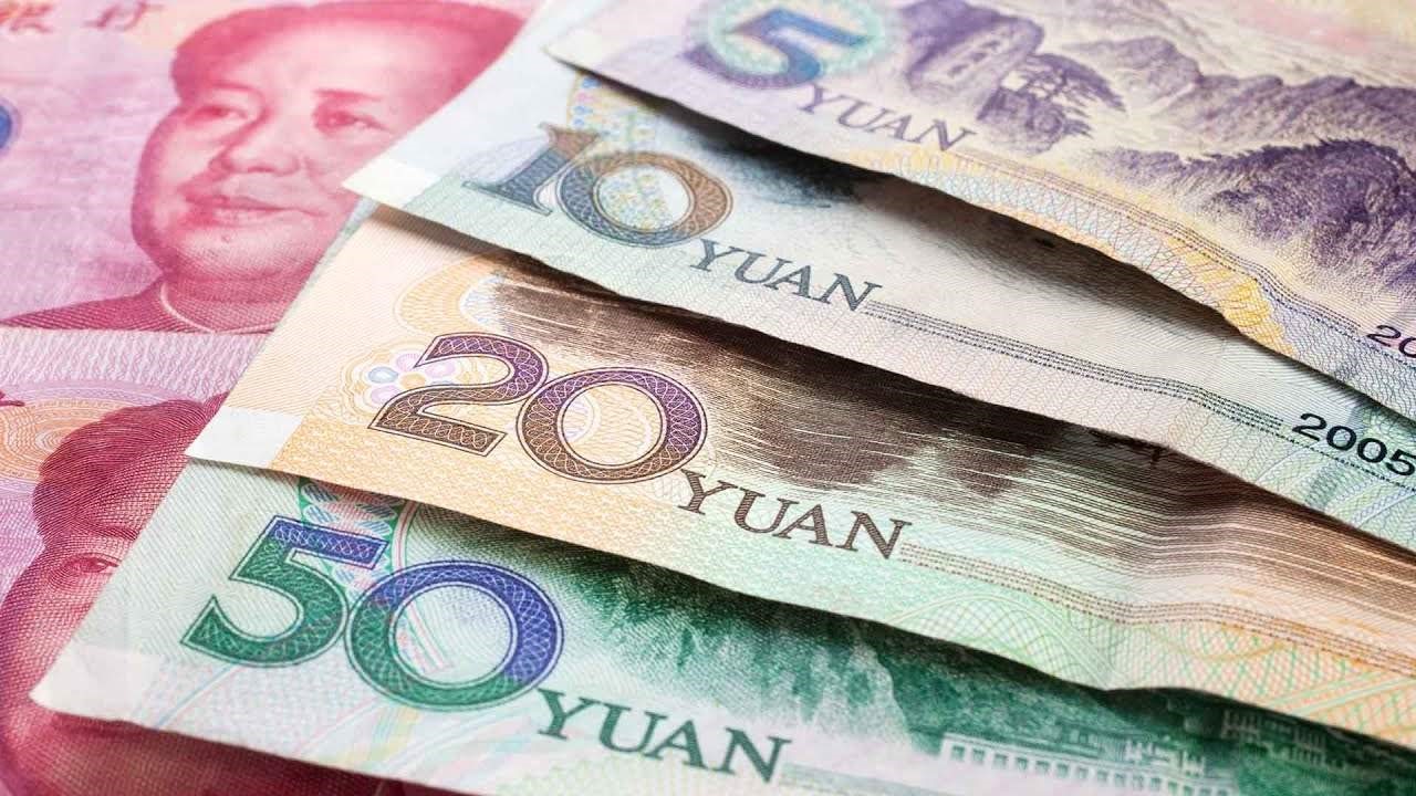 Деньги, купюры  - юани