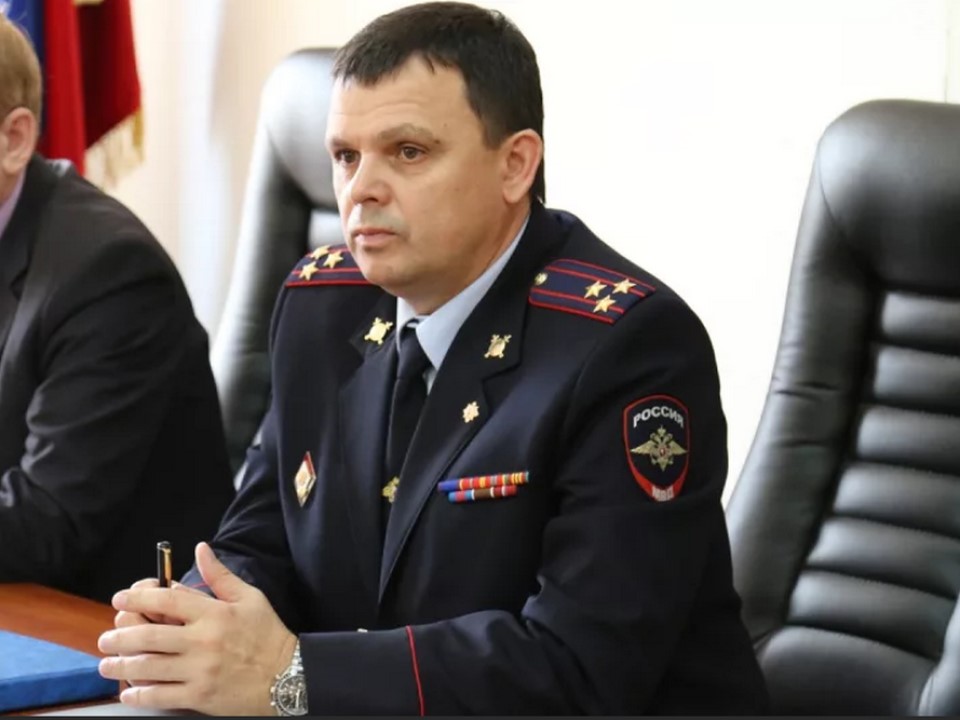 Эдуард Радченко на службе в полиции