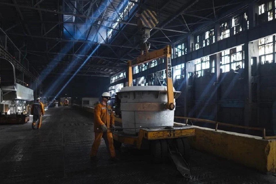 РУСАЛ, на заводе