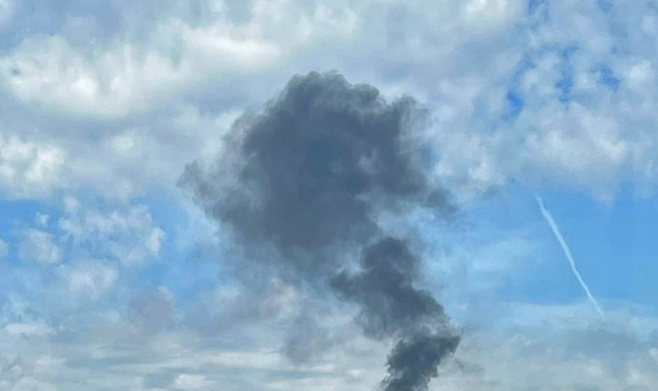 Дым в небе