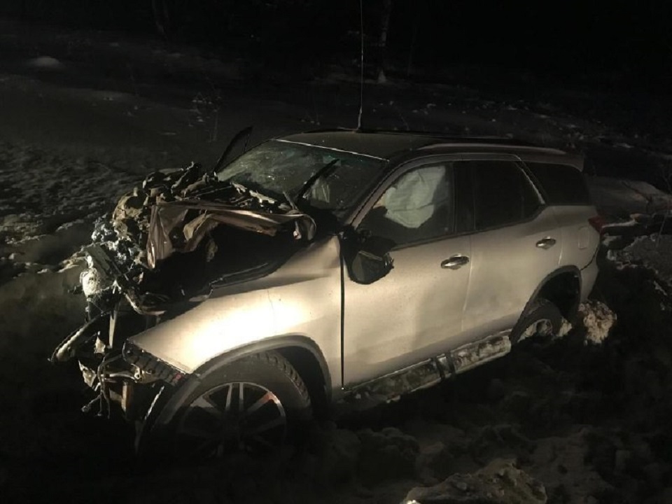 Водитель погиб в лобовом столкновении на трассе Красноярского края
