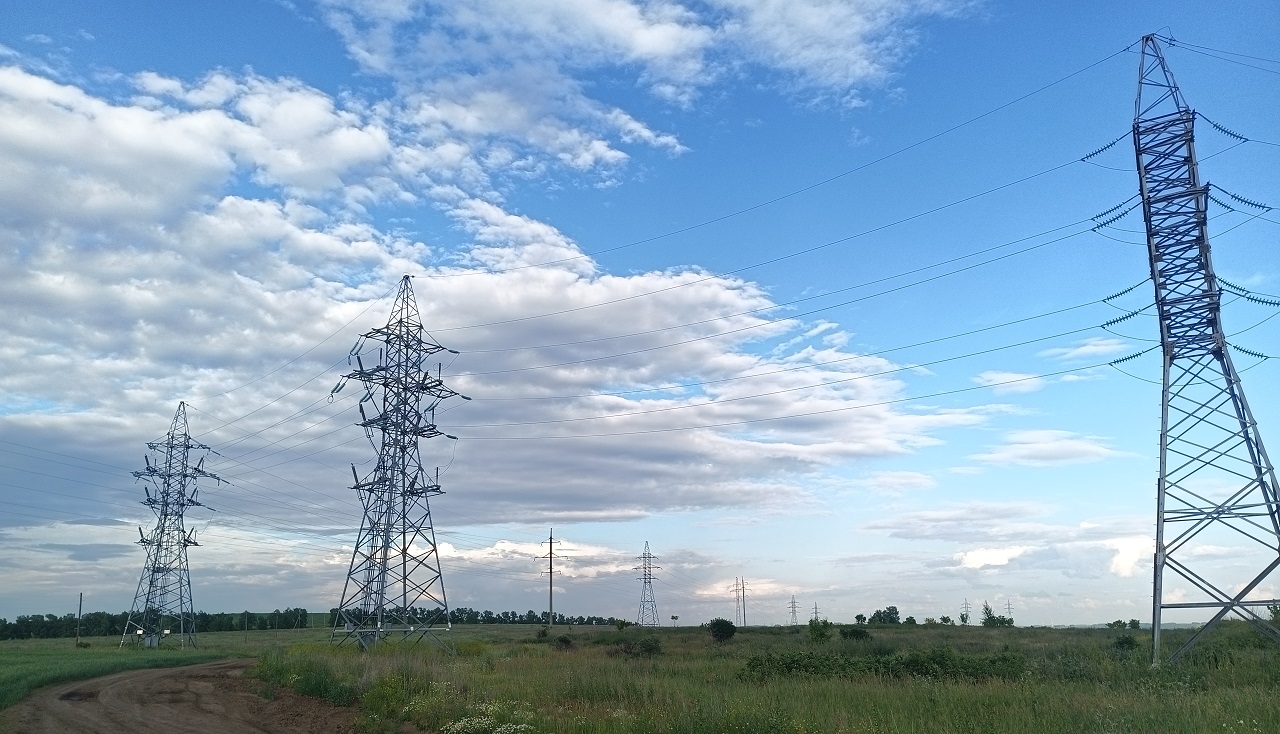 Россети, опоры ЛЭП