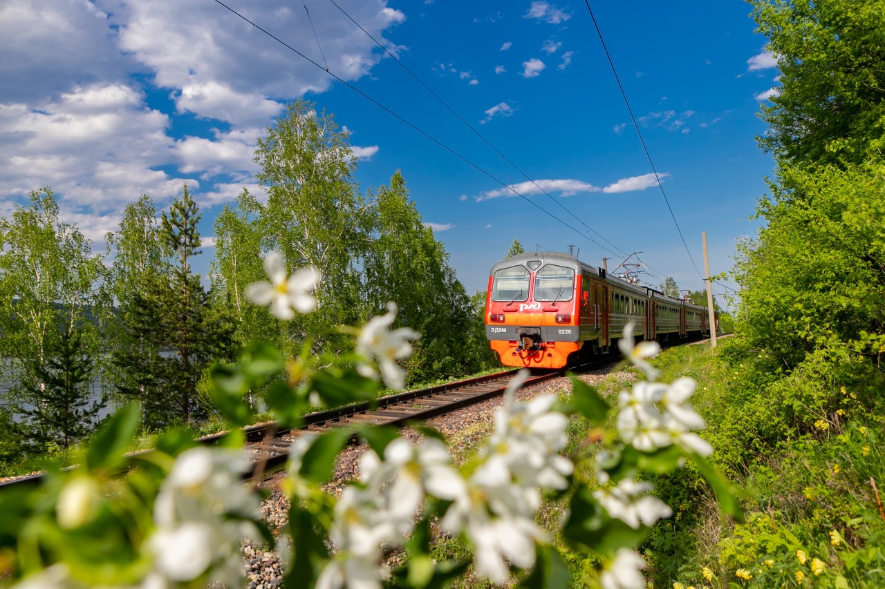 Электричка в Дивногорск