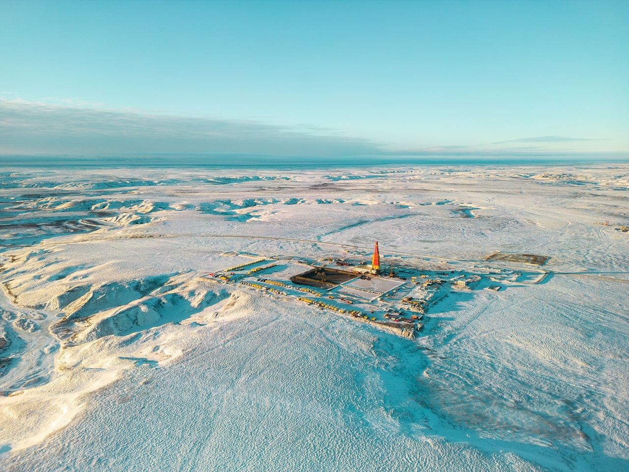 Ванкорское месторождение, север Красноярского края