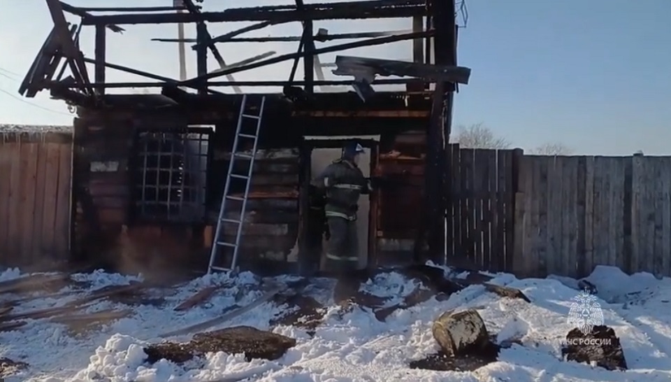 Пожар в сторожке